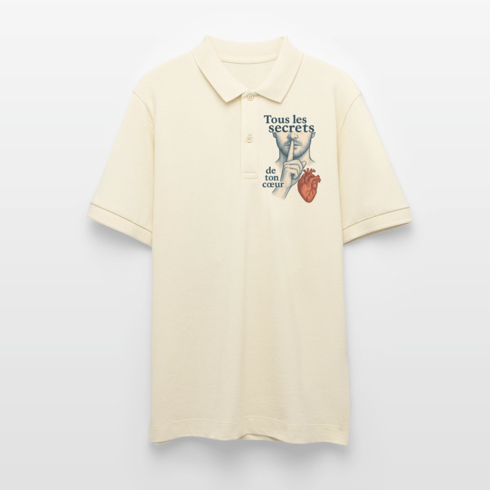 Tous Les Secrets - Unisex Polo - Weißgrau