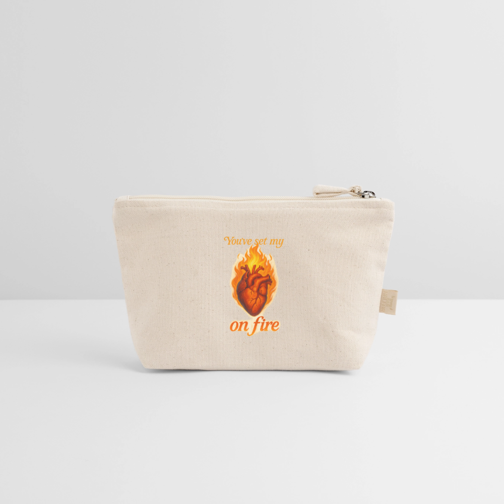 Heart on fire - Bag - Natur