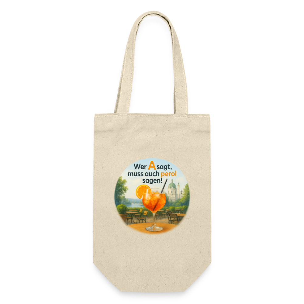 Geschenkssackerl für Flasche (Frühling/Sommer) - Natur