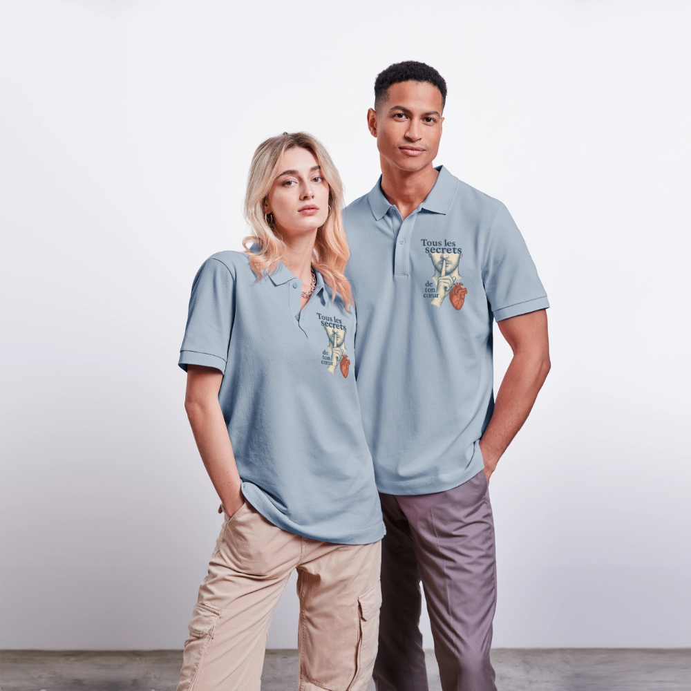 Tous Les Secrets - Unisex Polo - sky Blue