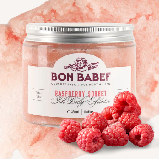 Salzkörperpeeling HIMBEERSORBET (430g)