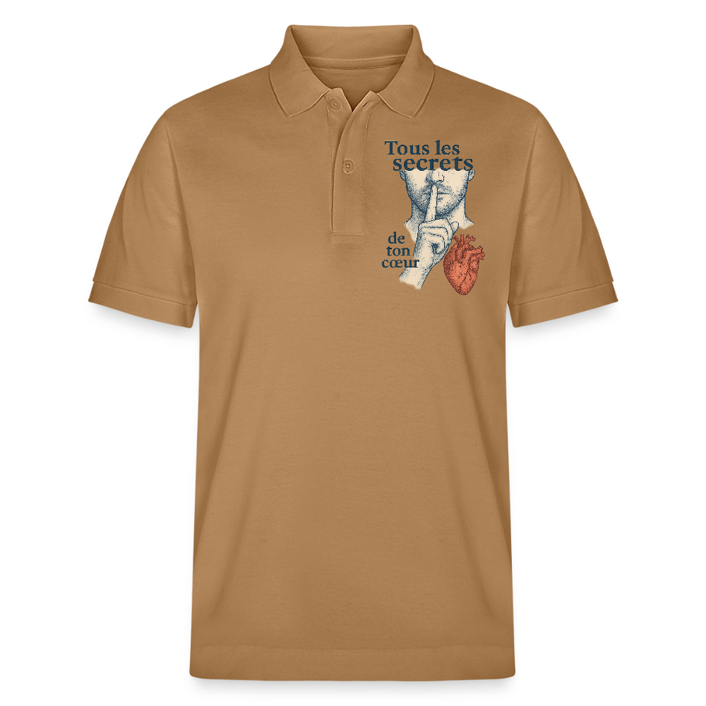 Tous Les Secrets - Unisex Polo - Karamell 
