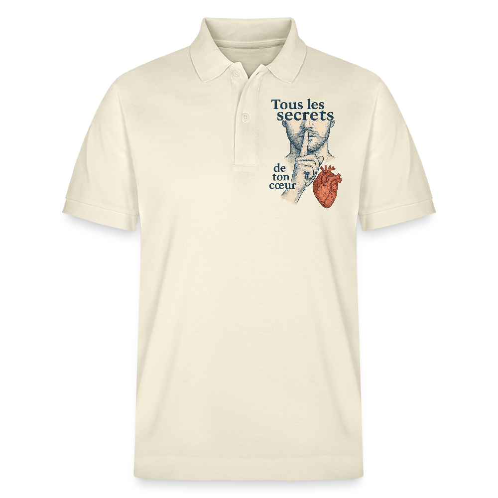 Tous Les Secrets - Unisex Polo - Weißgrau