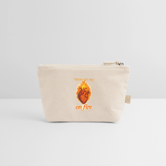 Heart on fire - Bag - Natur