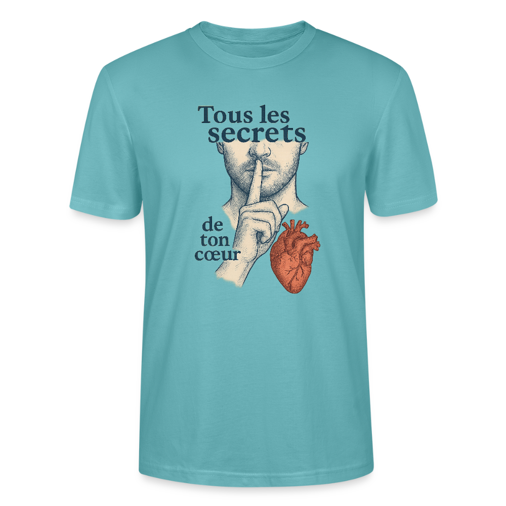 Tous Les Secrets - Unisex T-Shirt - Pastelltürkis