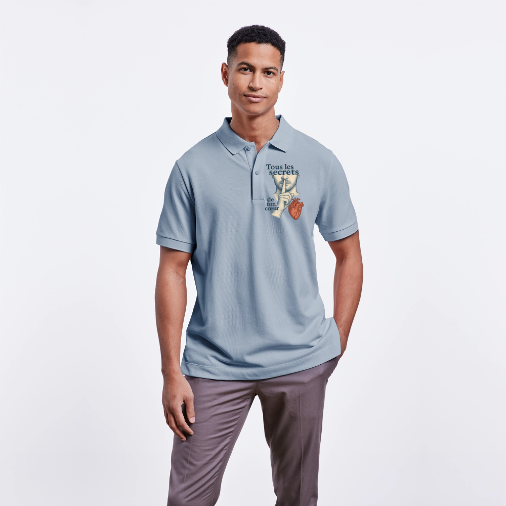Tous Les Secrets - Unisex Polo - sky Blue