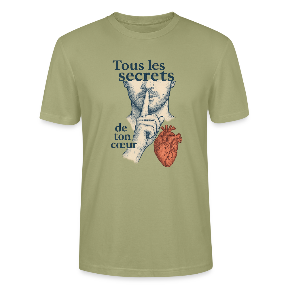 Tous Les Secrets - Unisex T-Shirt - Nebelgrün