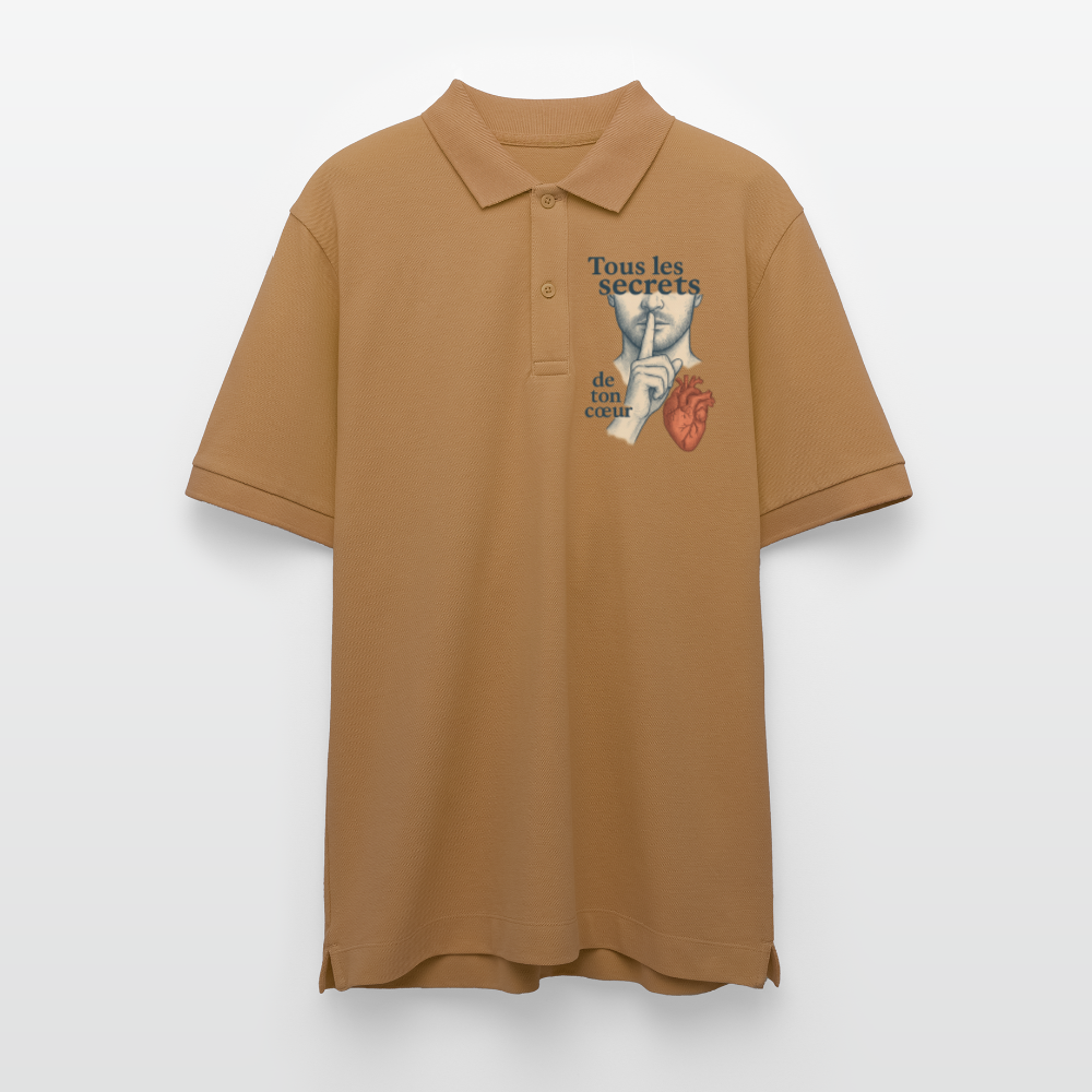 Tous Les Secrets - Unisex Polo - Karamell 