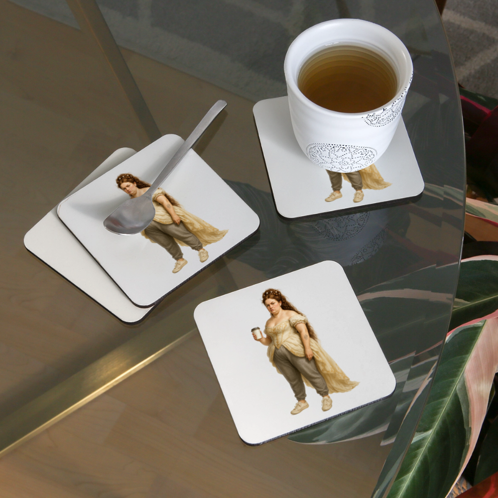 Grantige Sisi - Untersetzer (4er Set) - white