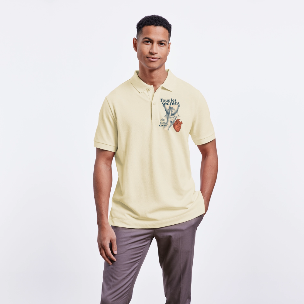 Tous Les Secrets - Unisex Polo - Weißgrau